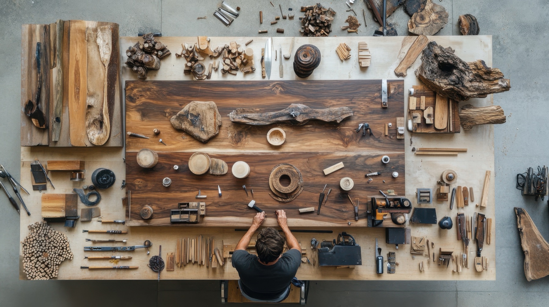 Artisan intervenant sur un chantier